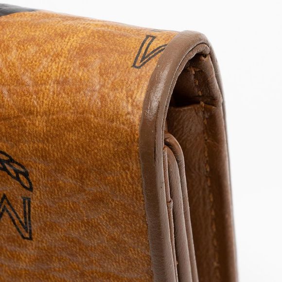 MCM Vintage Visetos Stripe Tri-Fold Wallet - Picture 14 of 14